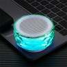 Alto-falante Bluetooth sem fio com LED - suporte cartão TF