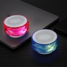 Alto-falante Bluetooth sem fio com LED - suporte cartão TF