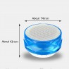 Alto-falante Bluetooth sem fio com LED - suporte cartão TF