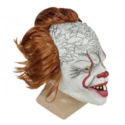 Máscara de palhaço - Máscara de Halloween - cara cheia