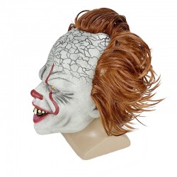 Máscara de palhaço - Máscara de Halloween - cara cheia