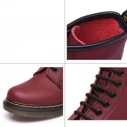 Couro genuíno - botas femininas - sola de borracha - outono - inverno