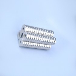 N35 anel de ímã de neodímio - 20 * 5 - furo de 5mm - 5 peças