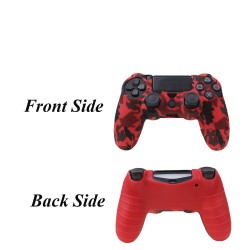 Playstation Dual Shock PS4 Pro Slim - pele protetora para controlador & 2 polegar vara apertos tampas