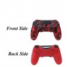Playstation Dual Shock PS4 Pro Slim - pele protetora para controlador & 2 polegar vara apertos tampas
