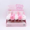 Caneta de gel com flamingo de pelúcia & porco & ovelhas
