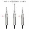 35000 Pena de broca de prego RPM para manicure e pedicure