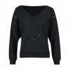 Loose jumper - blusa elegante com rendas