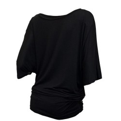 camisa de lantejoula brilhante - manga curta superior