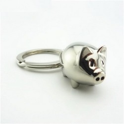 Chaveiro com mini piggy