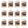 Lentes de contatos de mudança de cor do olho