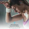Q67 TWS sem fio earbuds - estéreo 3D - Bluetooth 5 - microfone - impermeável - auto emparelhamento headset