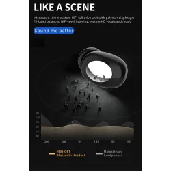 Q67 TWS sem fio earbuds - estéreo 3D - Bluetooth 5 - microfone - impermeável - auto emparelhamento headset
