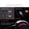 Auscultadores sem fio MH7 - fone de ouvido Bluetooth - dobrável - microfone - cartão TF