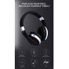 Auscultadores sem fio MH7 - fone de ouvido Bluetooth - dobrável - microfone - cartão TF