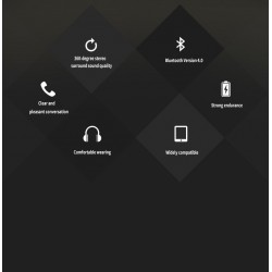 Auscultadores Bluetooth sem fio - cancelamento de ruído - dobrável - baixo estéreo - auriculares ajustáveis com microfone