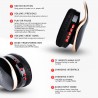 Auscultadores Bluetooth sem fio - cancelamento de ruído - dobrável - baixo estéreo - auriculares ajustáveis com microfone