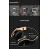 Wireless Bluetooth headphones - noise cancelling - foldable - stereo bass - adjustable earphones with microphoneEar- & Headph...