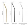 Reusable - stainless steel drinking strawsBar supply