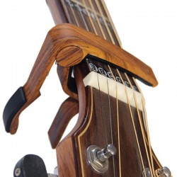 Aluminum capo for electric & acoustic guitars - clipGuitars