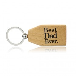 Melhor pai Ever & Best Nana Ever - chaveiro de madeira