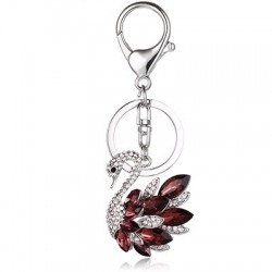 Cisne de cristal - chaveiro