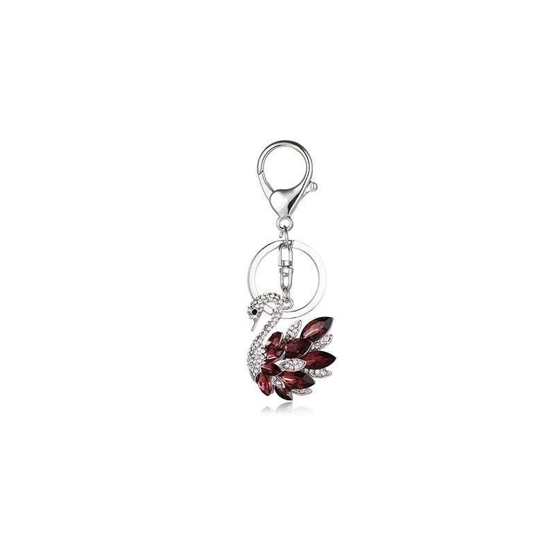 Cisne de cristal - chaveiro