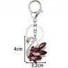 Crystal swan - keychainKeyrings