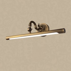 Retro estilo americano Luz conduzida - lâmpada de parede de cobre - 45cm