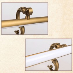 Retro estilo americano Luz conduzida - lâmpada de parede de cobre - 45cm