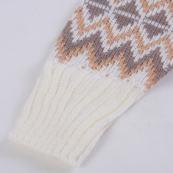 Winter long sweater - mini dress with turtleneckDresses