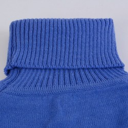 Inverno camisola longa - mini vestido com decote