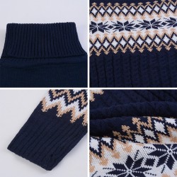 Winter long sweater - mini dress with turtleneckDresses
