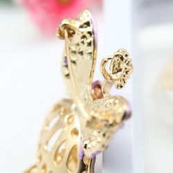 Crystal flying angel - broochBrooches
