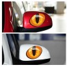 Cat Eyes car sticker - 3D reflective - 10 * 8cmStickers