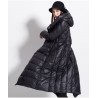 Inverno impermeável casaco longo - jaqueta para baixo com capuz - mais tamanho
