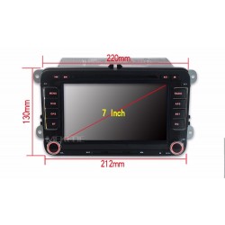 Android 8.0 Quad Core DVD GPS - car radio for Volkswagen VW Skoda Octavia Golf 5 6 Touran Passat B6 Jetta Polo TiguanRadio