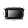 Android 8.0 Quad Core DVD GPS - rádio de carro para Volkswagen VW Skoda Octavia Golf 5 6 Touran Passat B6 Jetta Polo Tiguan
