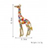 Enamel giraffe - elegant broochBrooches