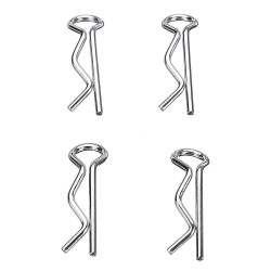 HS 18301 18302 18311 18312 - pinos de clipe de concha de corpo para 1/18 carro de rastreador RC - 4 peças