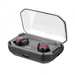 X10 - Bluetooth tws earbuds - LED display- fones de ouvido sem fio - 8D fone de ouvido estéreo com 3000m Ah caso de carregamento