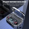 X10 - Bluetooth tws earbuds - LED display- fones de ouvido sem fio - 8D fone de ouvido estéreo com 3000m Ah caso de carregamento