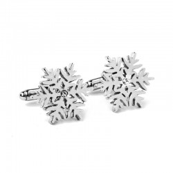 flocos de neve de prata - punhos