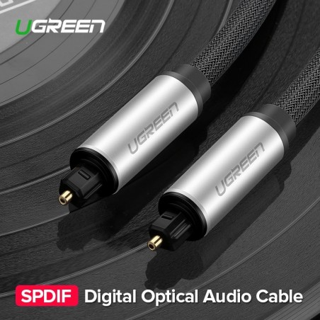 Ugreen Toslink - cabo óptico digital - adaptador de áudio 1m - 1.5m - 2m - 3m