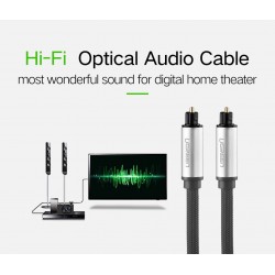 Ugreen Toslink - cabo óptico digital - adaptador de áudio 1m - 1.5m - 2m - 3m