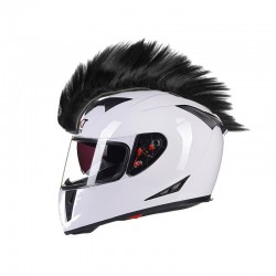 Cabelo estilo punk para motocicleta & capacetes de esqui