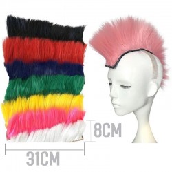 Cabelo estilo punk para motocicleta & capacetes de esqui