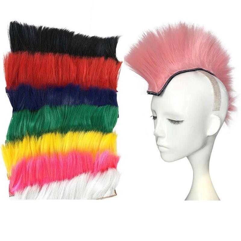 Cabelo estilo punk para motocicleta & capacetes de esqui