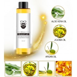 Óleo de barba orgânica - hidratante - alisamento - 30 ml