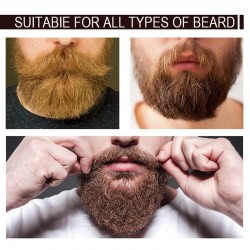 Óleo de barba orgânica - hidratante - alisamento - 30 ml